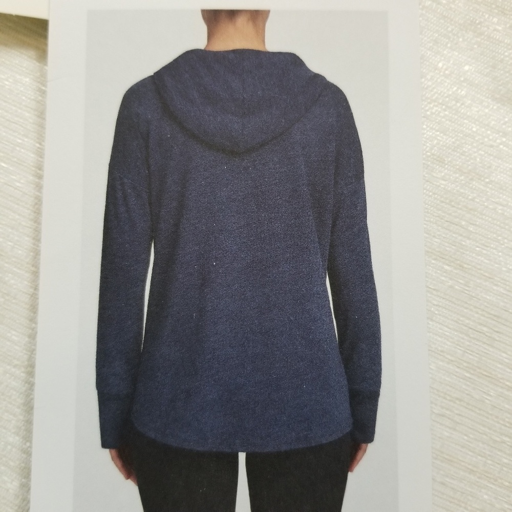 CALVIN KLEIN BNWT Monogram Hooded Sweatshirt Grey - Picture 7 of 8
